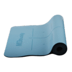 MD Buddy MD9040 Gray PU Yoga Mat with Markings - Image 3