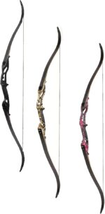 Junxing 56" Takedown Recurve Bow – 30–50 lbs Metal Riser Hunting & Target Practice Bow (Black) - Image 7