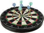 ULTIMAX Heavy-Duty Flocking Dart Board Set – Includes 6 Darts | Indoor Game for Kids & Adults - Image 5