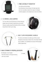 Ski Simulator Machine – Full-Body Ski Cross Trainer with Display Monitor | Strength & Cardio Home Gym Equipment for Legs & Core - Image 2