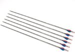 TOPARCHERY 31" Pure Carbon Arrows – Real Feather Archery Arrows for Recurve, Compound & Longbows (Spine 500/700/900) - Image 4
