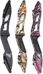 Junxing 56" Takedown Recurve Bow – 30–50 lbs Metal Riser Hunting & Target Practice Bow (Black) - Image 12