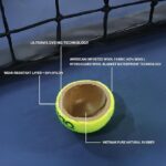 Odea Gold Professional Tennis Balls – ITF Approved, High Rebound 140–148cm, Durable Training Balls - Image 2