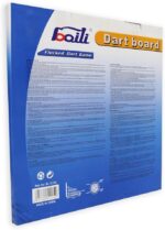 Baili 12" Flocked Dartboard – 30cm Target Board with 4 Lightweight Darts (6g) | Model BL-12115 - Image 4