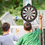 ULTIMAX Heavy-Duty Flocking Dart Board Set – Includes 6 Darts | Indoor Game for Kids & Adults - Image 3