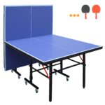 Professional Table Tennis Table – Foldable Indoor/Outdoor Ping Pong Table with Net Set - Image 3