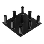 Olympic Bar Holder – 9 Bar Storage Rack | Heavy-Duty Vertical Organizer for Home & Commercial Gyms - Image 5