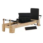 Impact Fitness Pilates Reformer Machine in Oak Wood with Accessories - Image 4