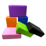 EVA Yoga Block – Lightweight Yoga Brick for Balance, Stretching & Fitness Support | Assorted Colors - Image 3