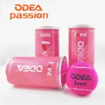 ODEA Training Tennis Balls – Pink Limited Love Edition (2-Ball Barrel) | High Elasticity, Durable Outdoor Training Balls