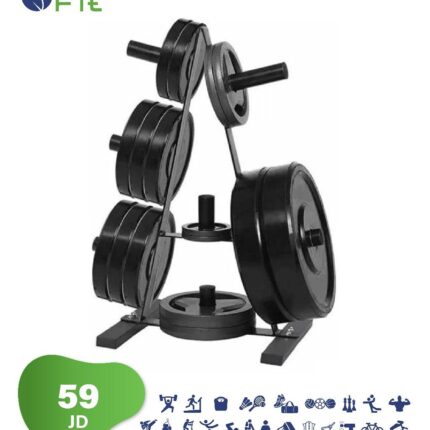 Olympic weight plate rack